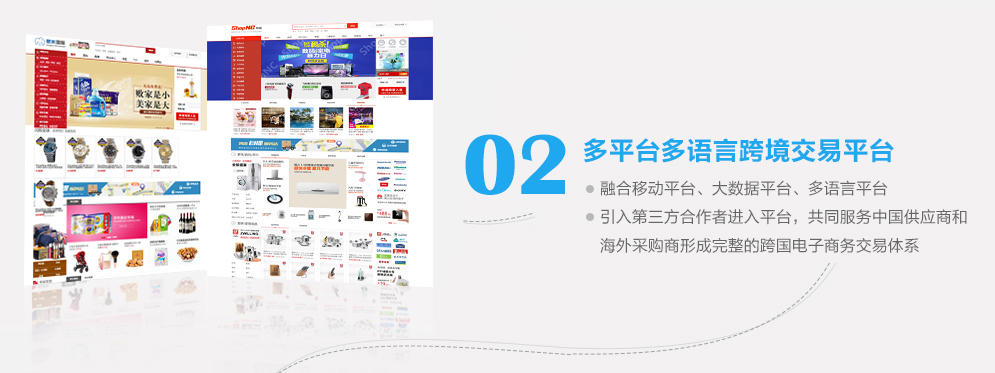 跨境電商解決方案-多平臺(tái)多語言跨境交易平臺(tái)